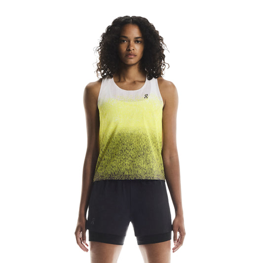 On Race Singlet | Lime | Womens