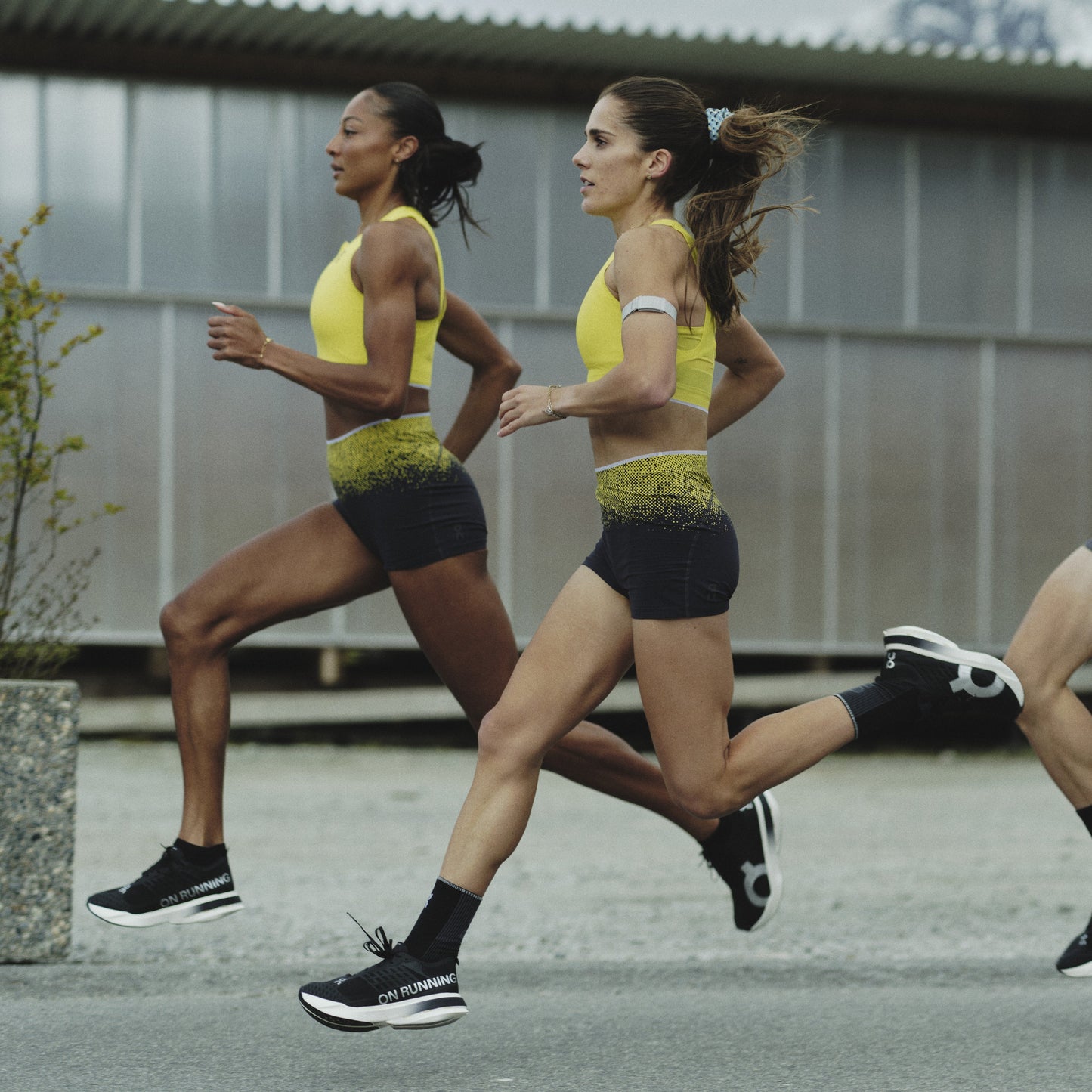 On Race Tights Short | Lime | Womens