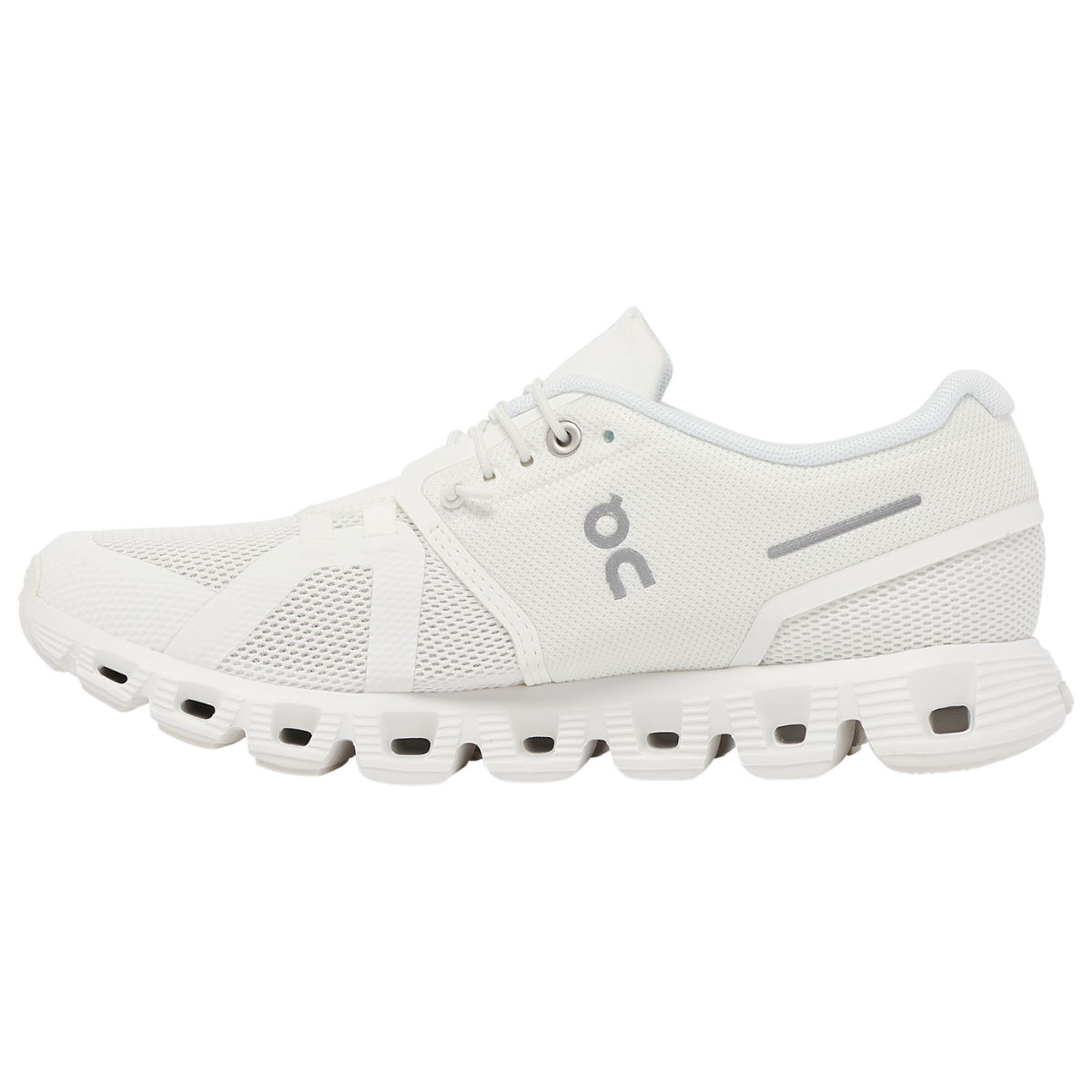 ON Women's Cloud 5 - Undyed White/White