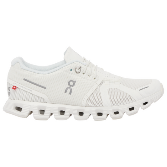 ON Women's Cloud 5 - Undyed White/White