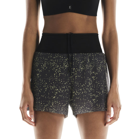 On Ultra Shorts | Iron / Lime | Womens