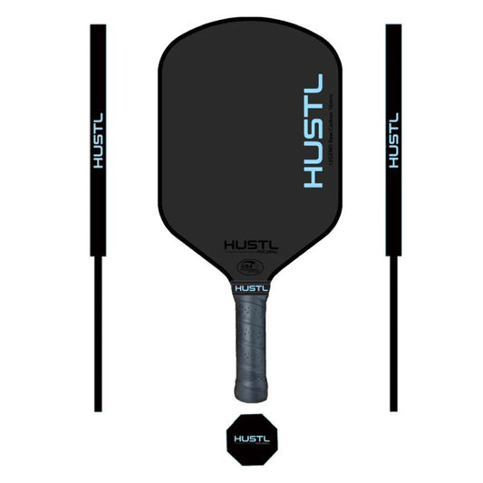 HUSTL Legend Gen 2 16mm Raw Carbon Pickleball Paddle