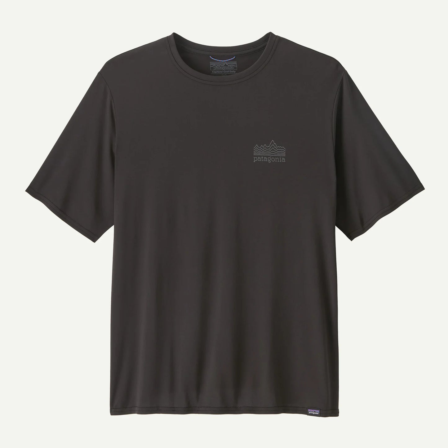 Patagonia Capilene Cool Daily Graphic Shirt | Strataspire: Black | Mens