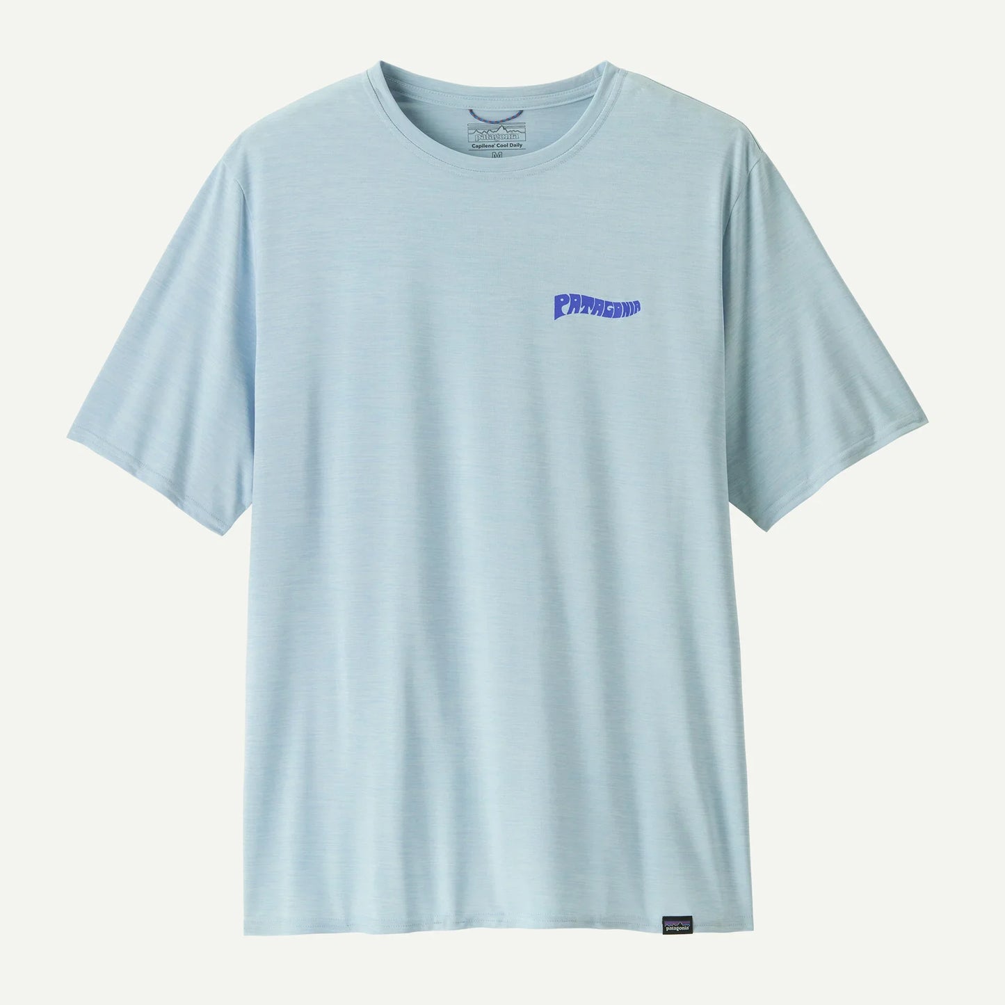 Patagonia Capilene Cool Daily Graphic Shirt - Waters | Forgotten Island: Fleck Blue | Mens