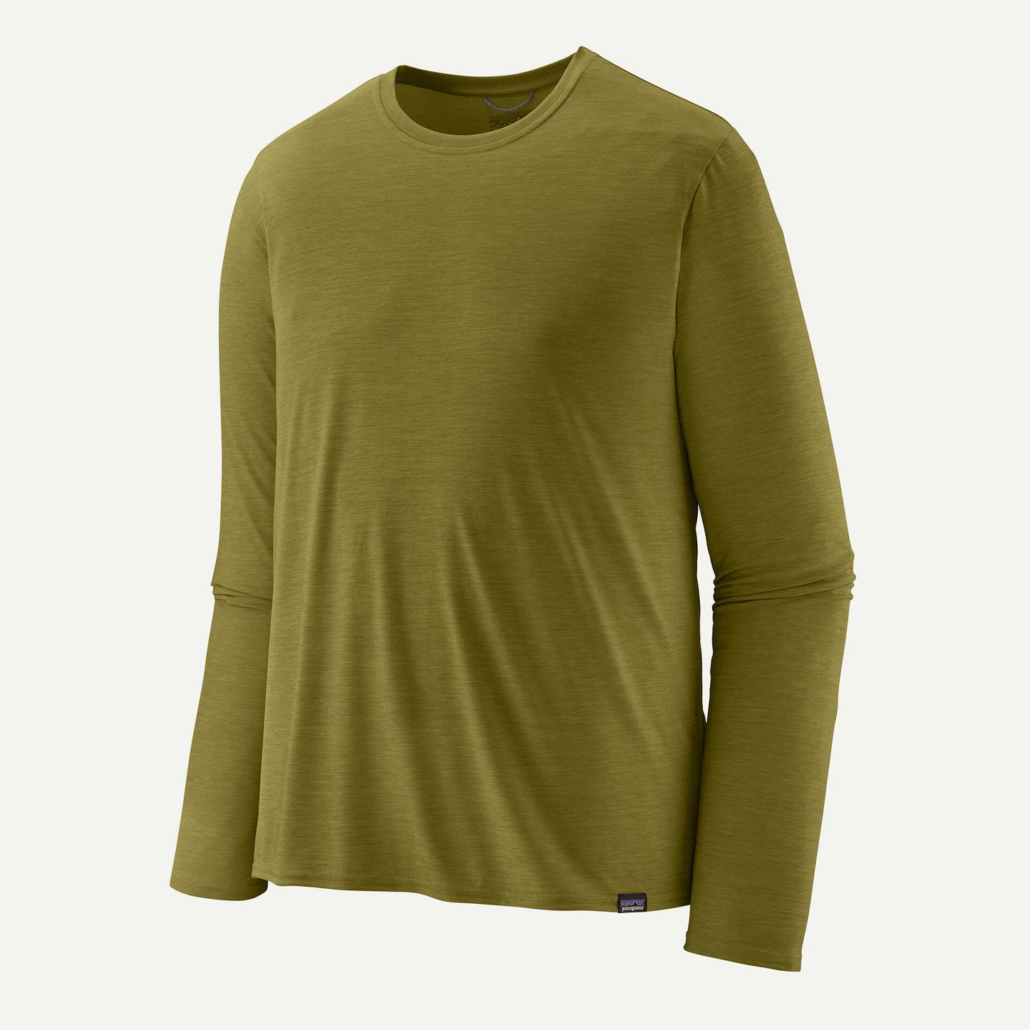 Patagonia Capilene Cool Daily L/S Shirt | Graze Green - Light Graze Green X-Dye | Mens