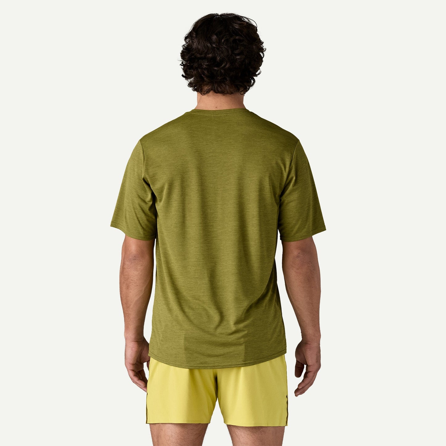Patagonia Capilene Cool Daily Shirt | Graze Green / Light Graze Green X-Dye | Mens