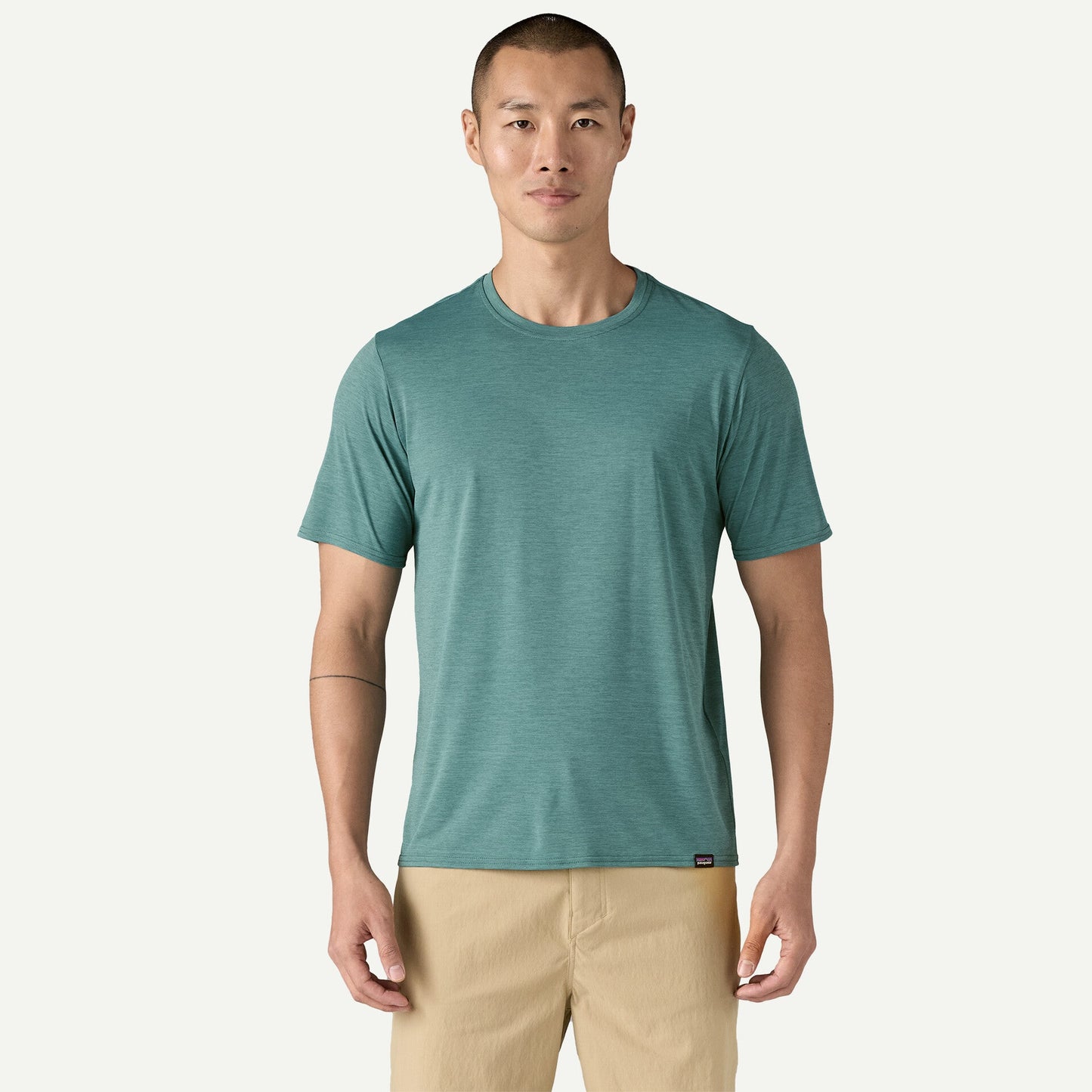 Patagonia Capilene Cool Daily Shirt | Wetland Blue / Light Wetland Blue X-Dye | Mens