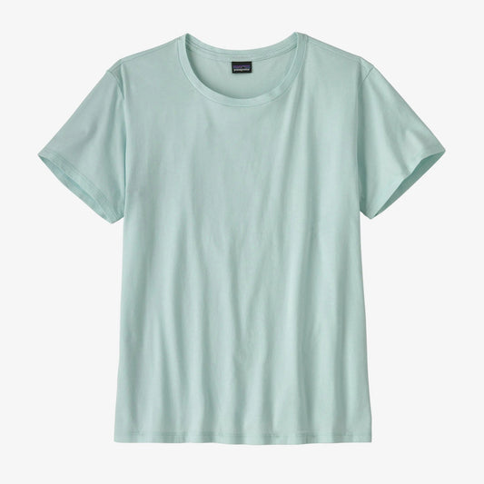 Patagonia Regenerative Organic Certified Cotton Tee | Wispy Green | Womens