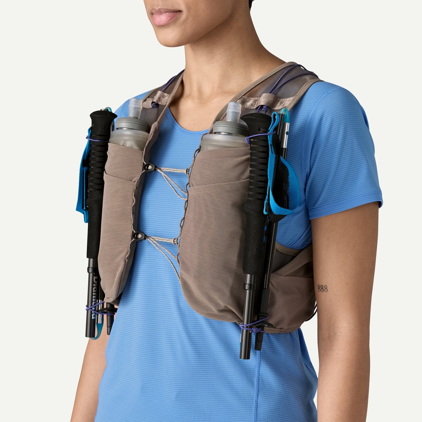 Patagonia Slope Runner Vest | Seabird Grey