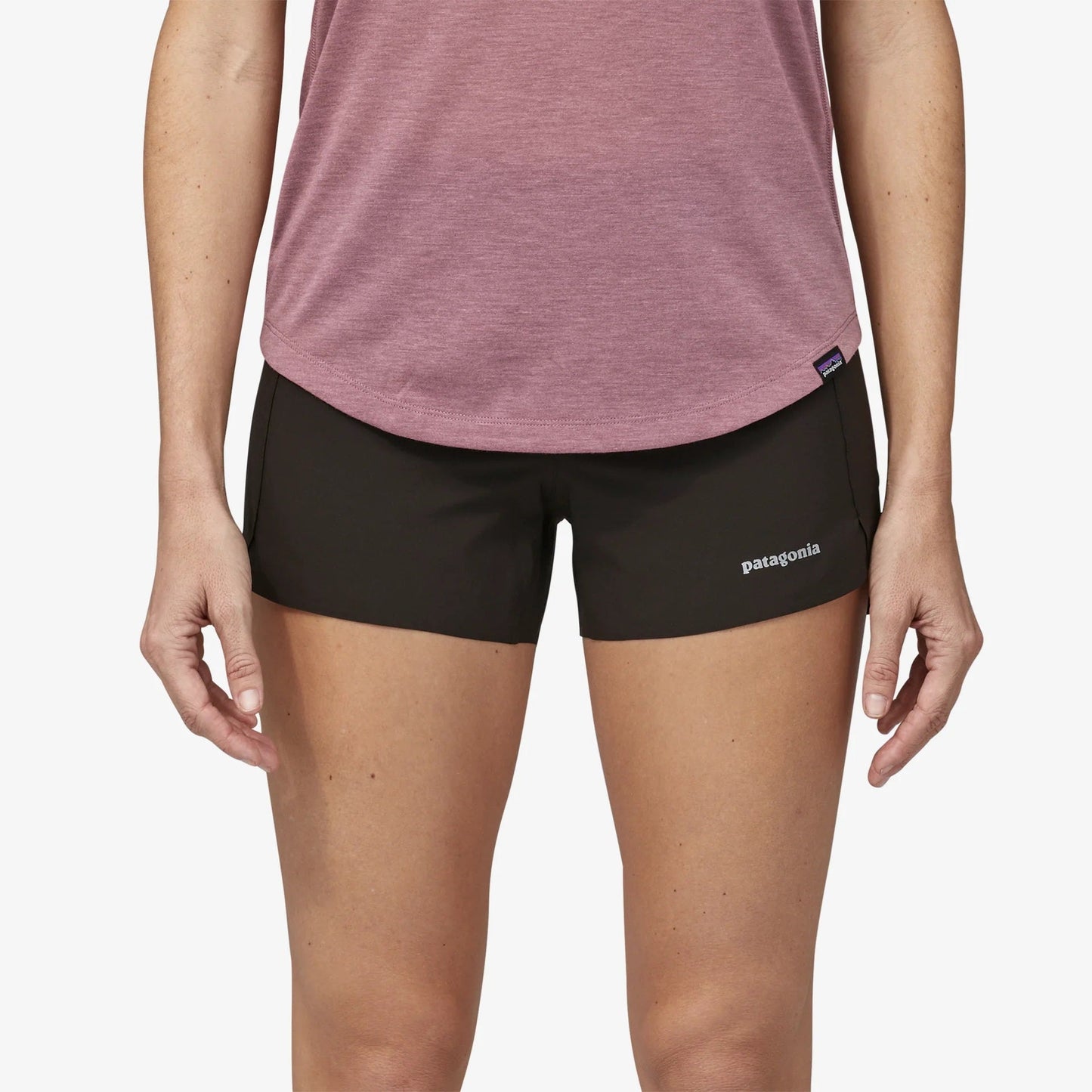 Patagonia Strider Pro 3 1/2 Inch Shorts | Black | Womens