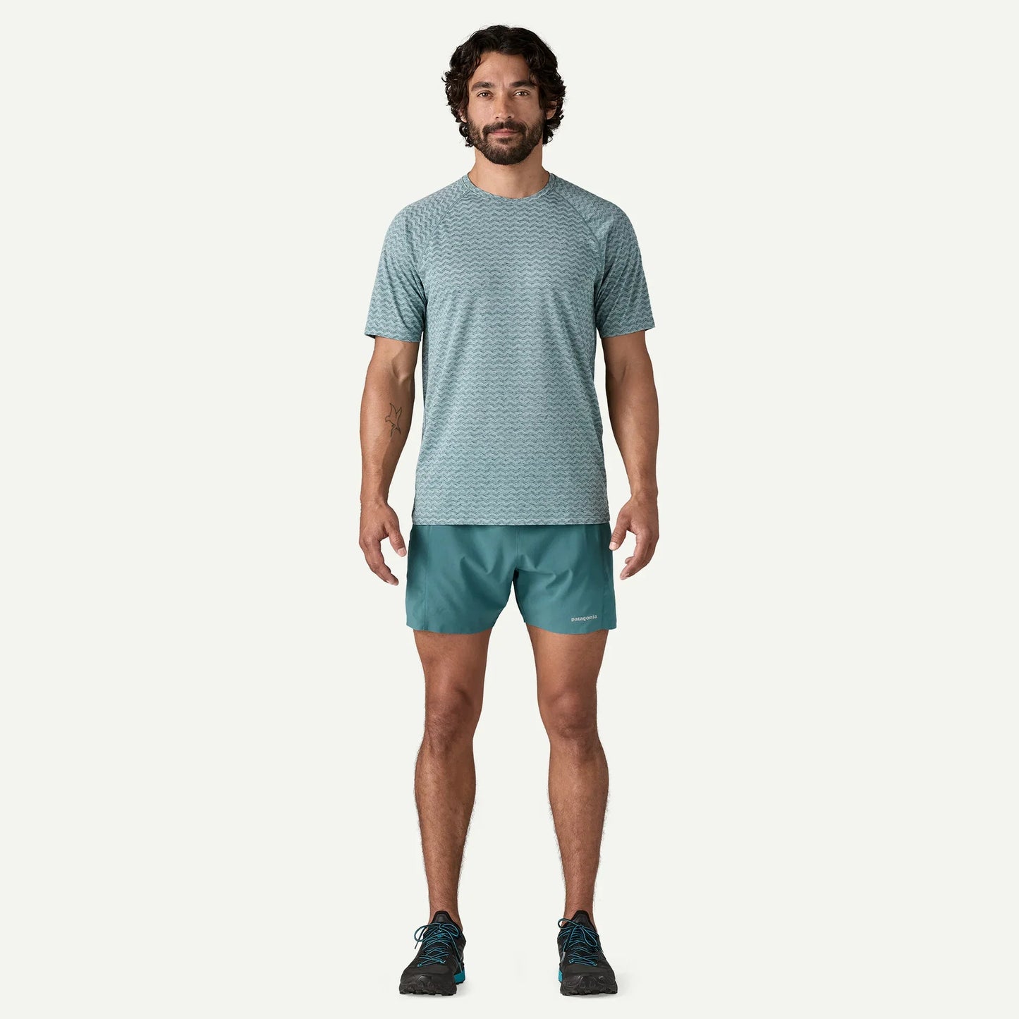 Patagonia Strider Pro 5 Inch Shorts | Wetland Blue | Mens