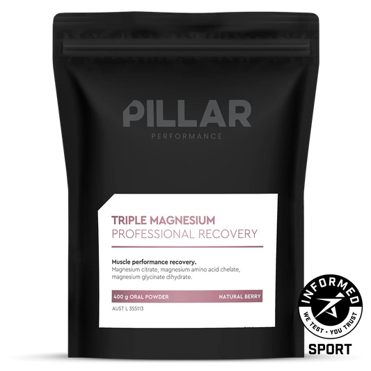 Pillar Performance Triple Magnesium Powder | 400g Pouch