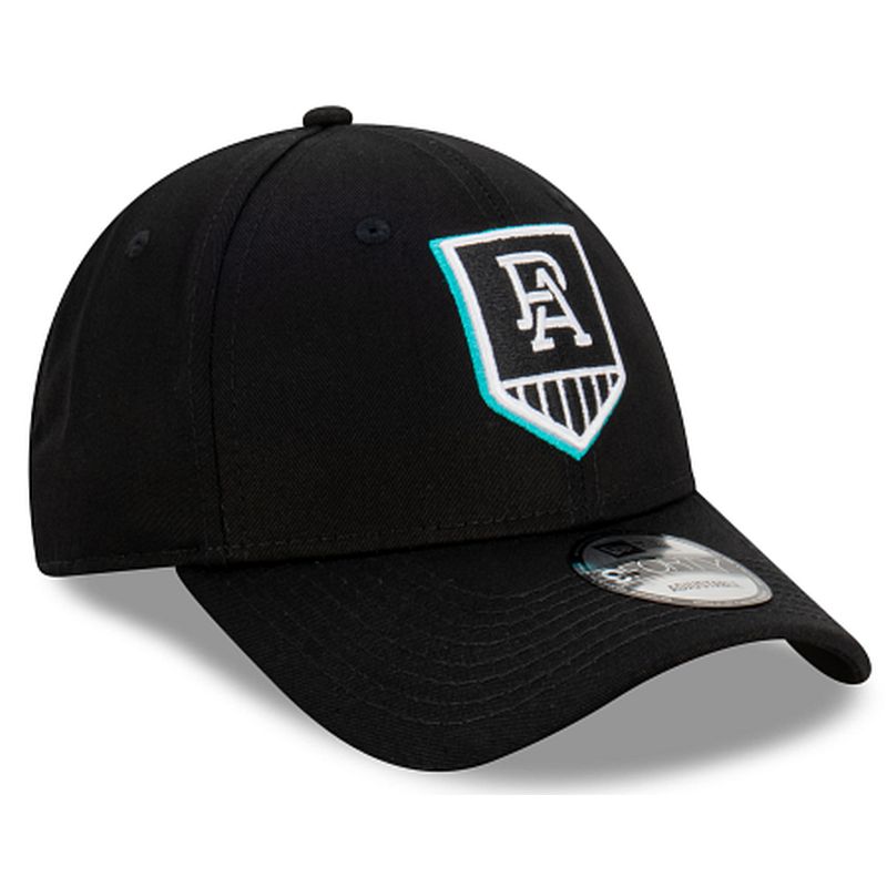 New Era Port Adelaide Power Official Team Colours 9FORTY Cloth Strap
