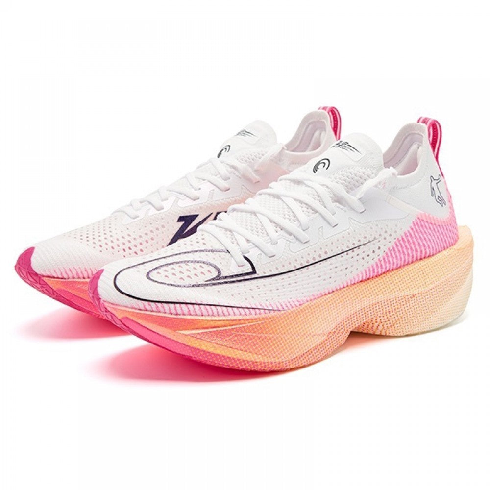 Qiaodan Men's FeiYing Plaid 2.0 - White/Pink