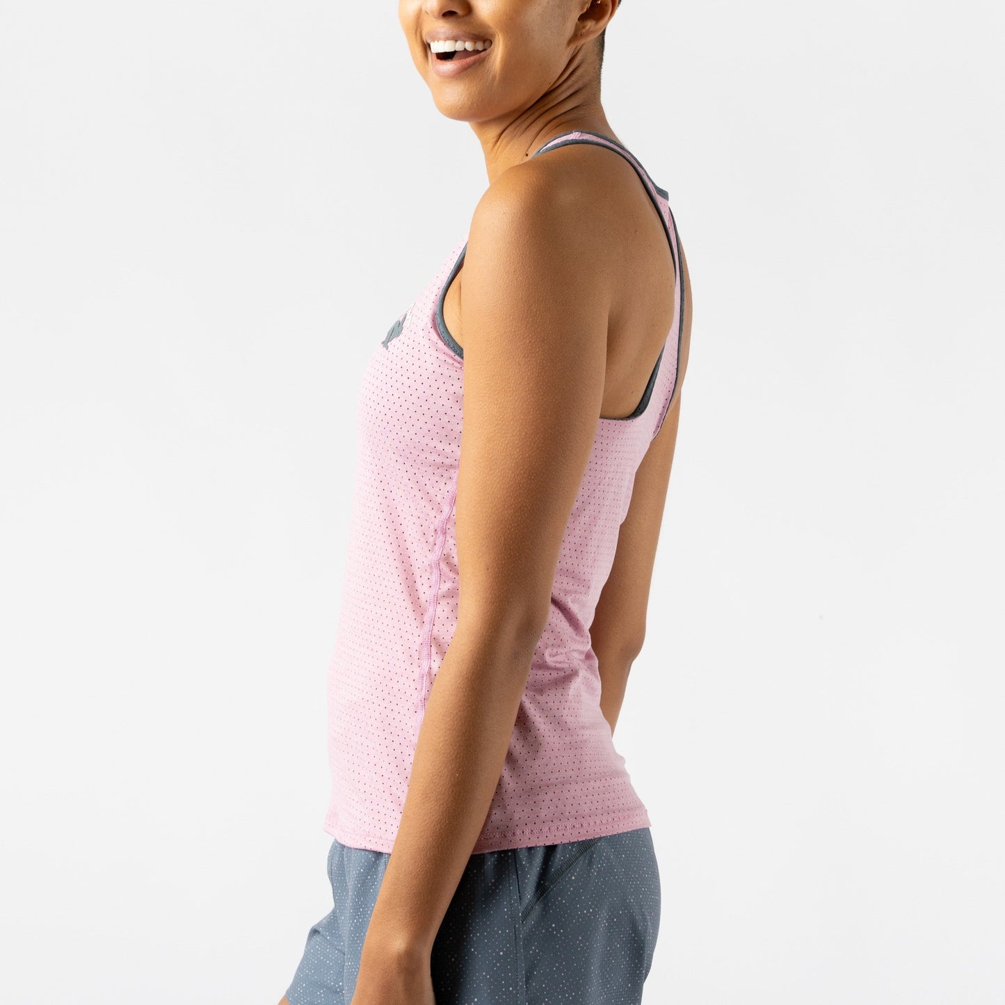 rabbit EZ Tank Perf Trail | Pink Nectar | Womens