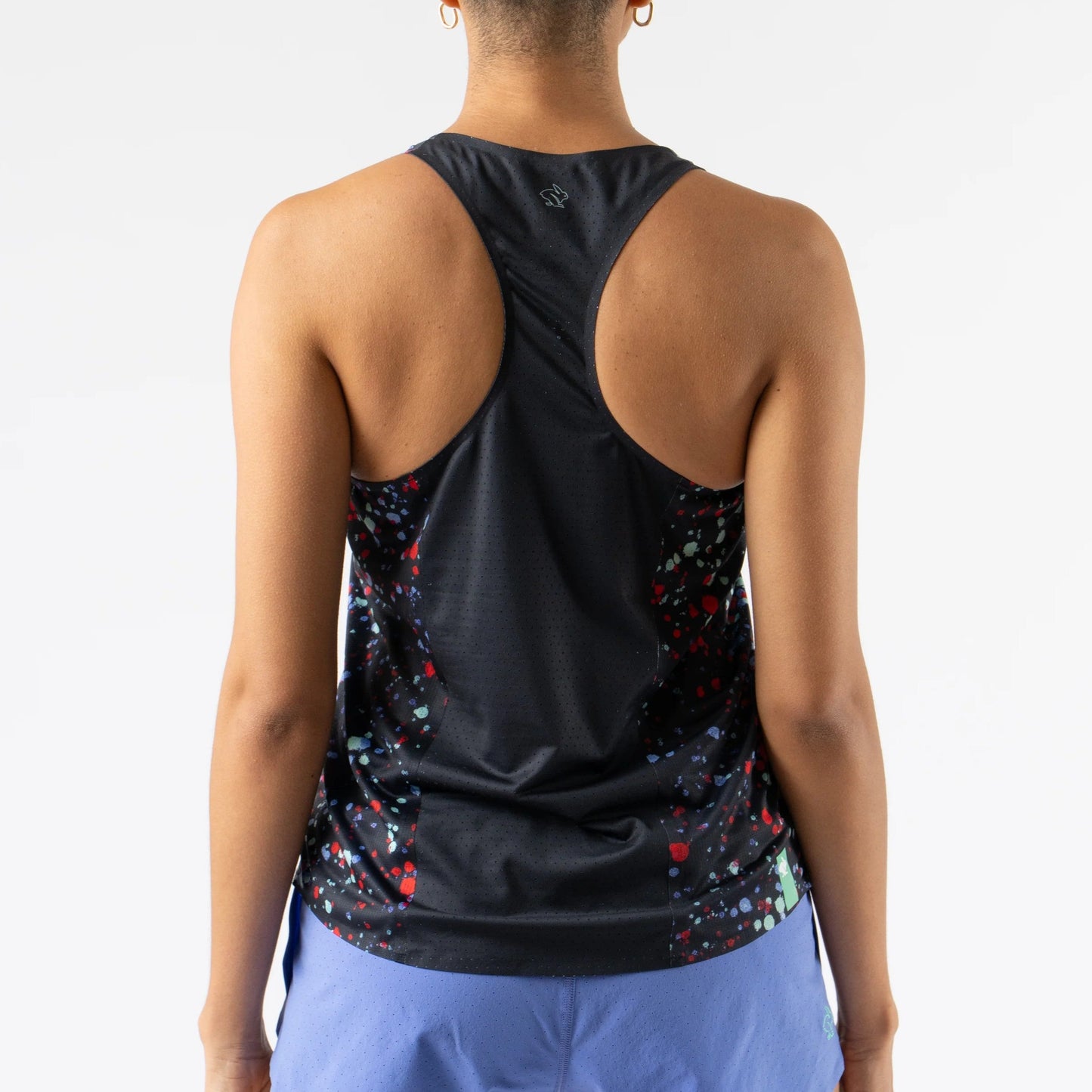 rabbit Go Time Tank | Stretch Limo Splatter | Womens
