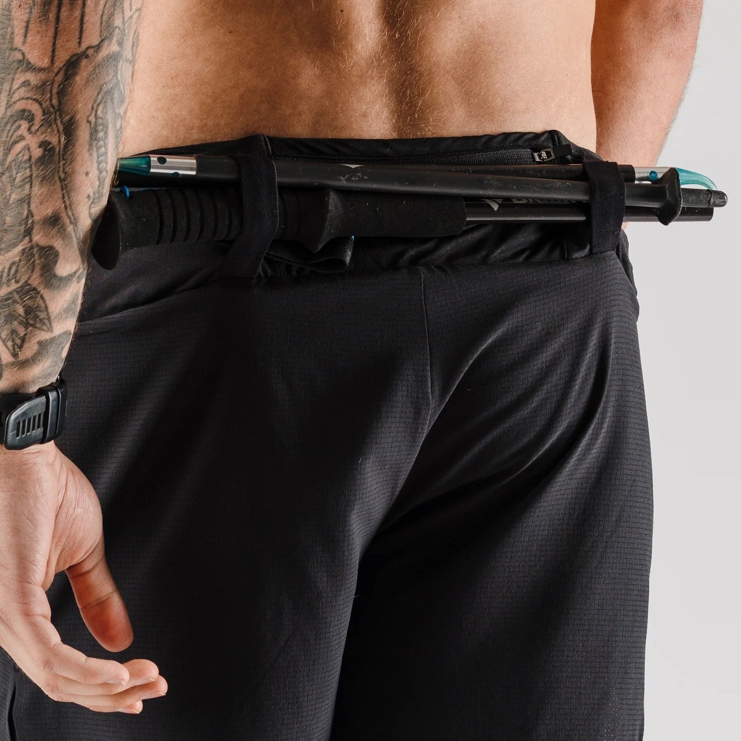 rabbit Shredders 2-in-1 5" Short | Black | Mens