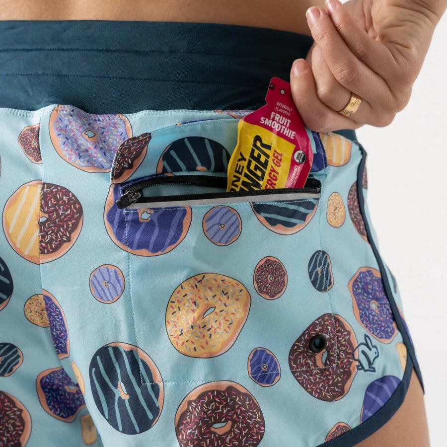 rabbit Surf 'n Turf 2.5" Short | Majolica Blue Donuts | Womens