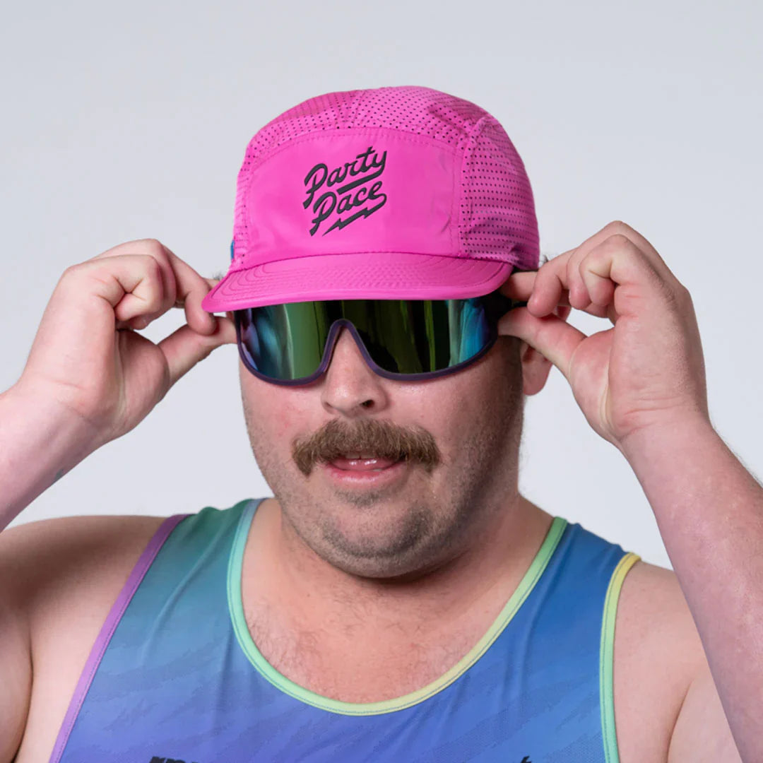 rnnr Pacer Hat | Party Pace Hot Pink