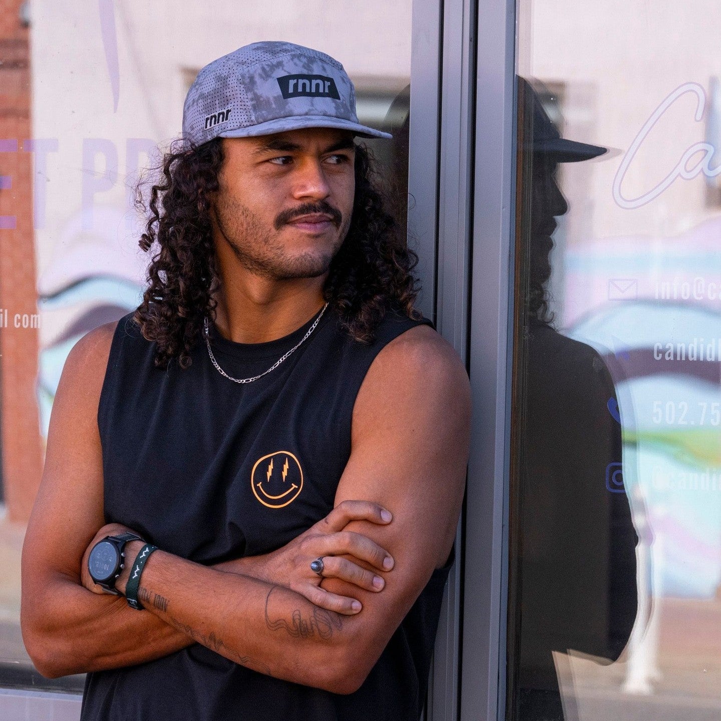 rnnr Pacer Hat | Smoked