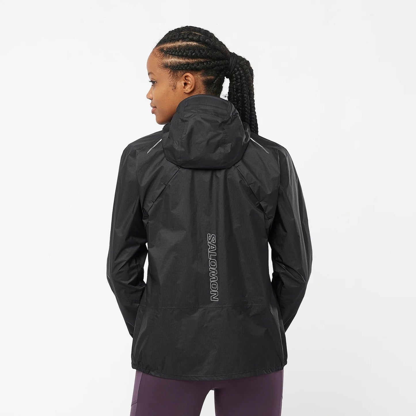 Salomon Bonatti Waterproof Jacket | Deep Black | Womens