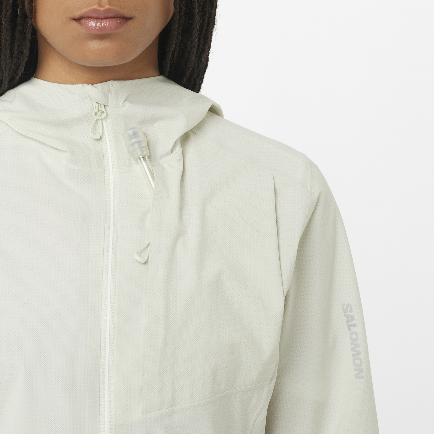 Salomon Bonatti Trail Waterproof Jacket | Icicle | Womens