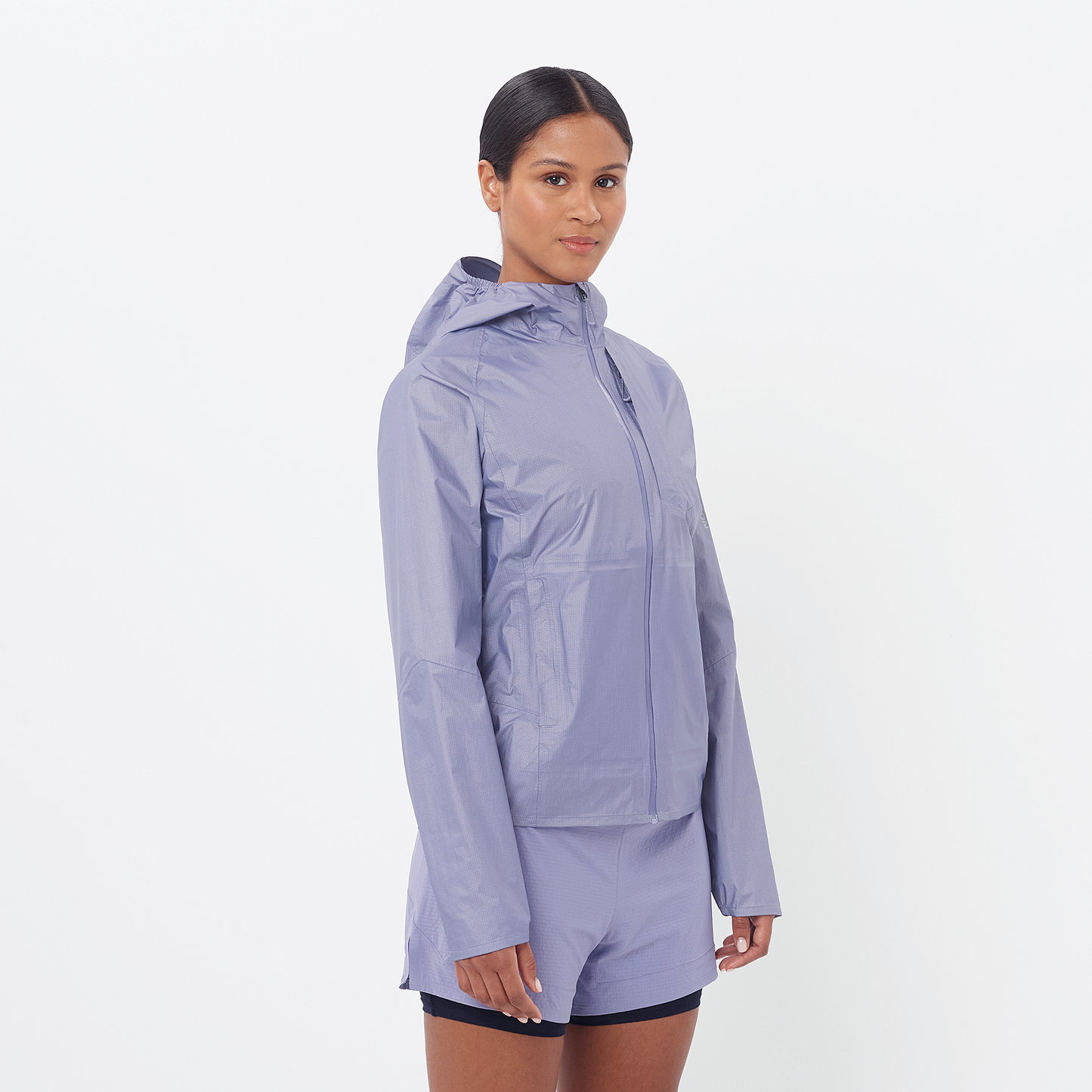 Salomon Bonatti Waterproof Jacket | Blue Granite | Womens