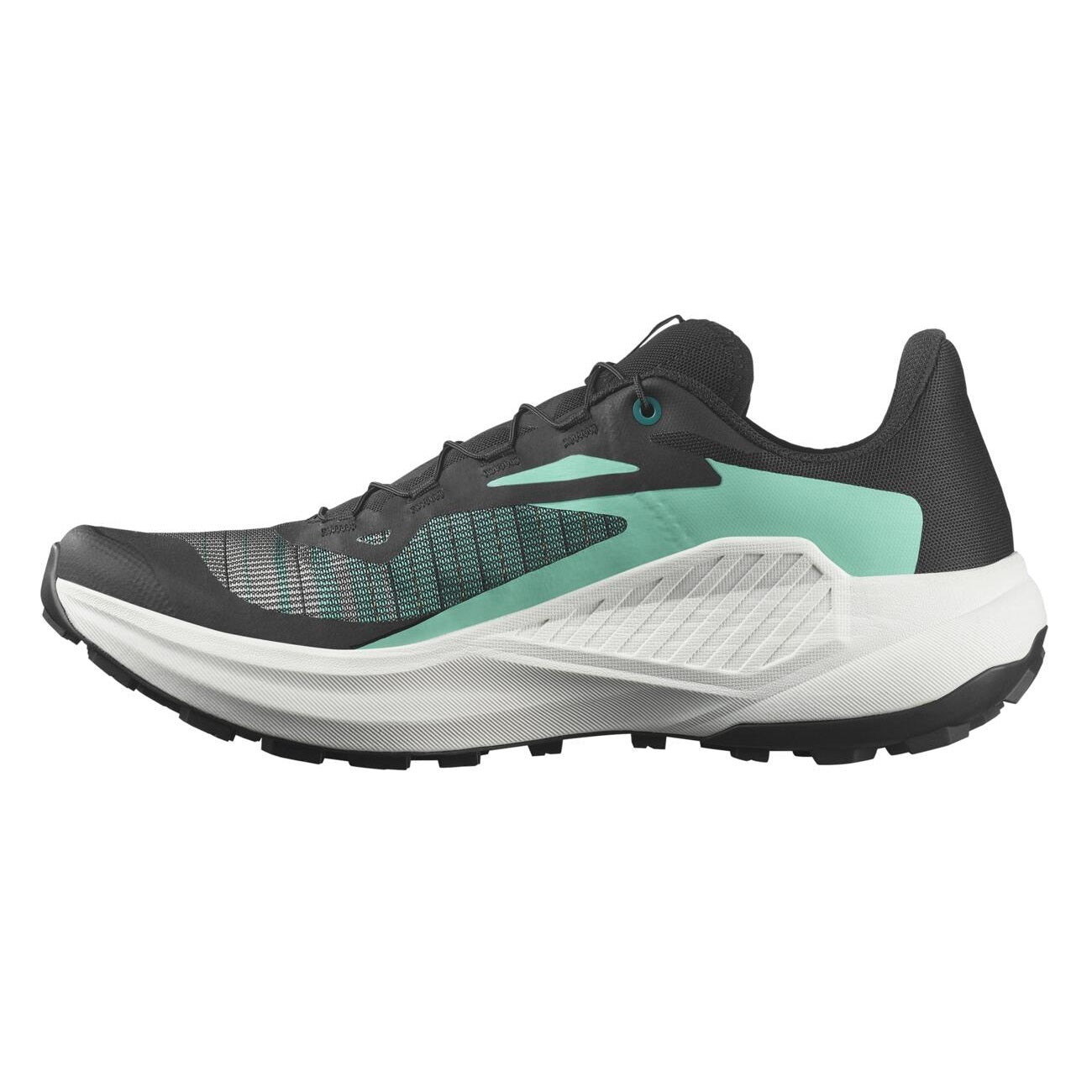 Salomon Genesis | Black / Electric Green / Cherry Tomato | Mens