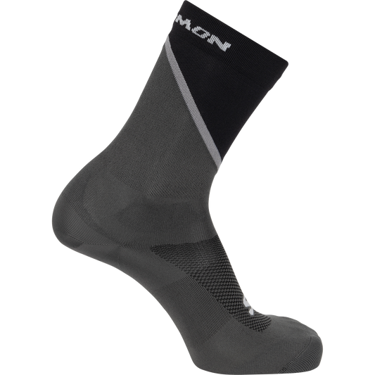 Salomon Pulse Crew Sock | Black / Monument / Magnet