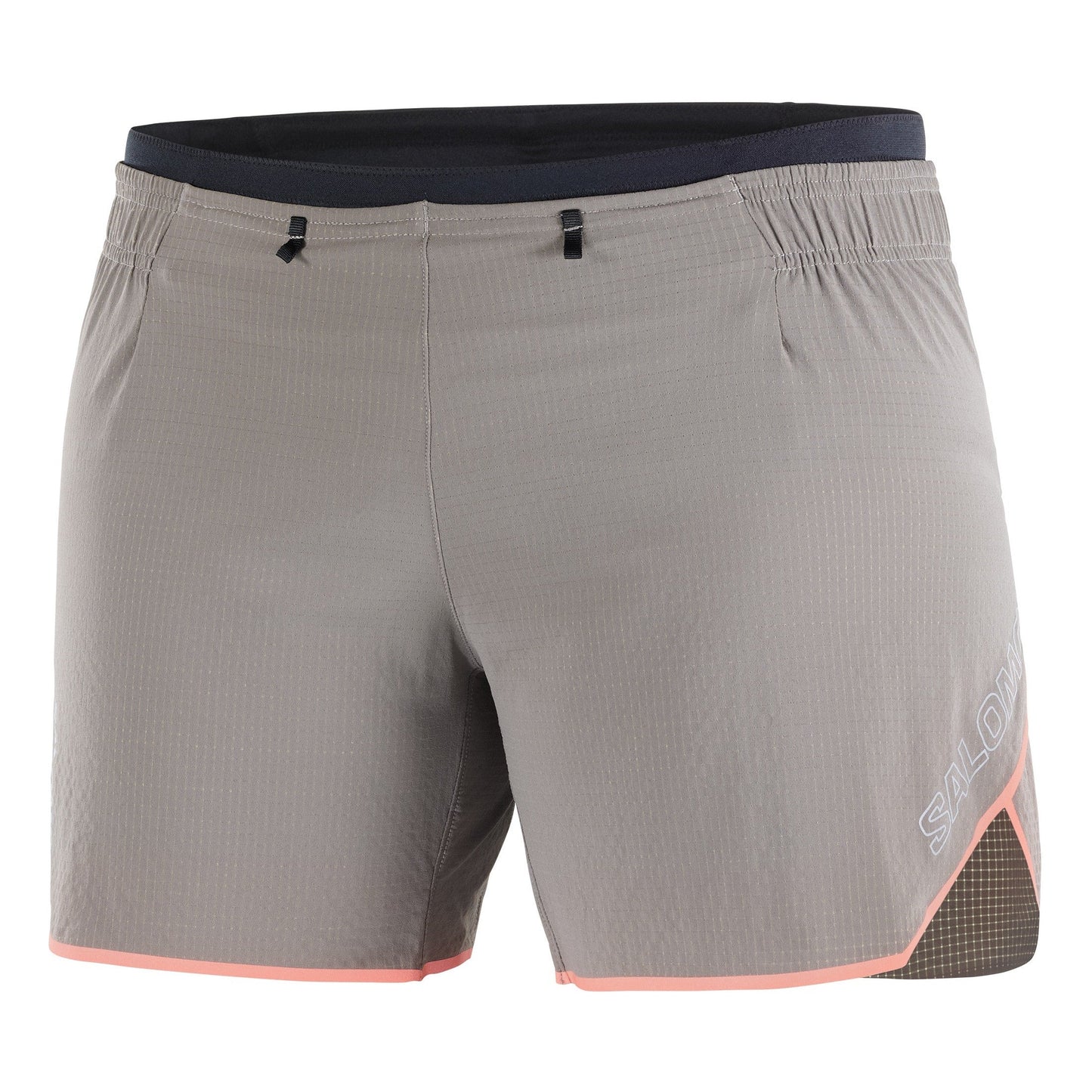 Salomon Sense Aero 5" Shorts | Iron / Neon Flame | Womens