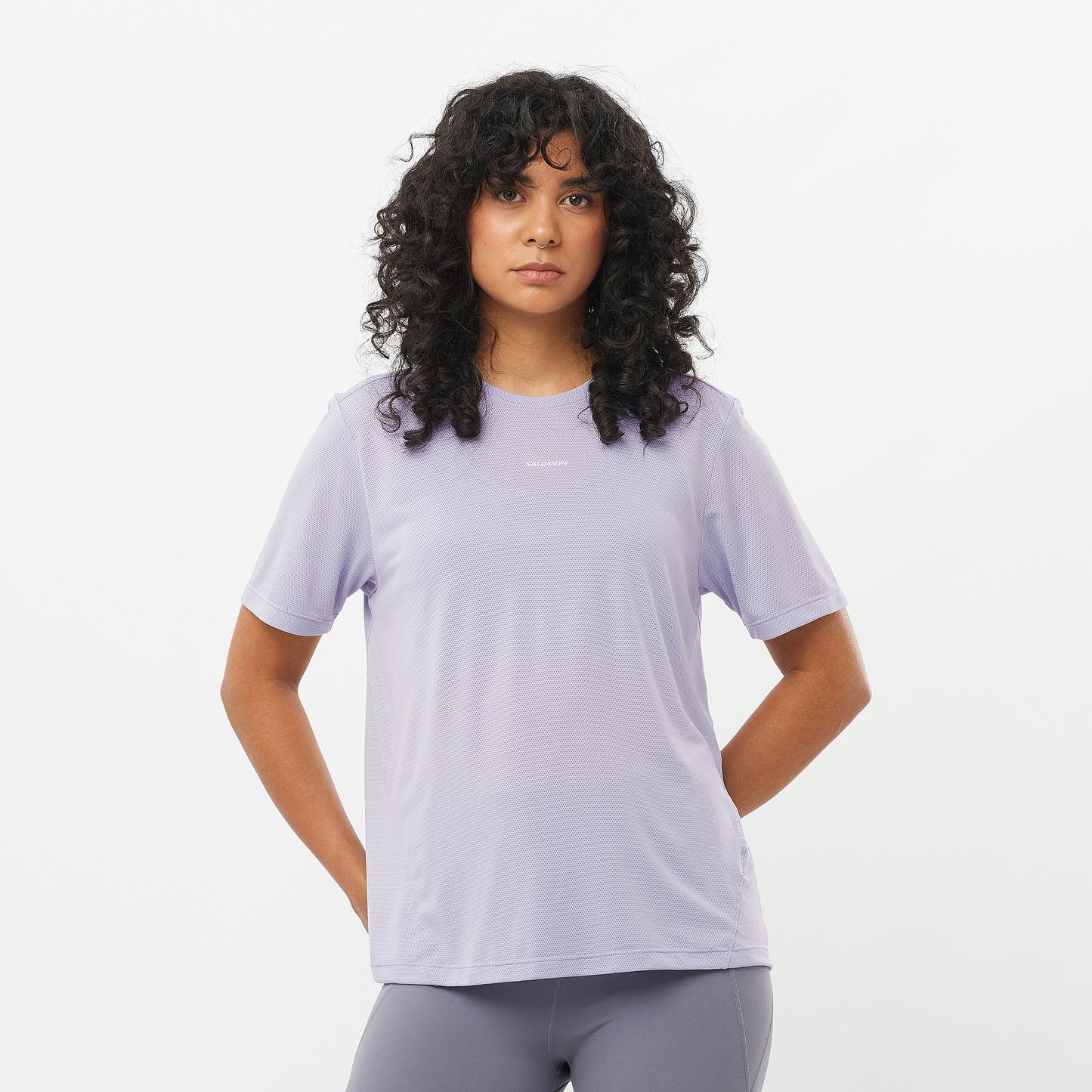 Salomon SHKout Core SS Tee | Cosmic Sky | Womens