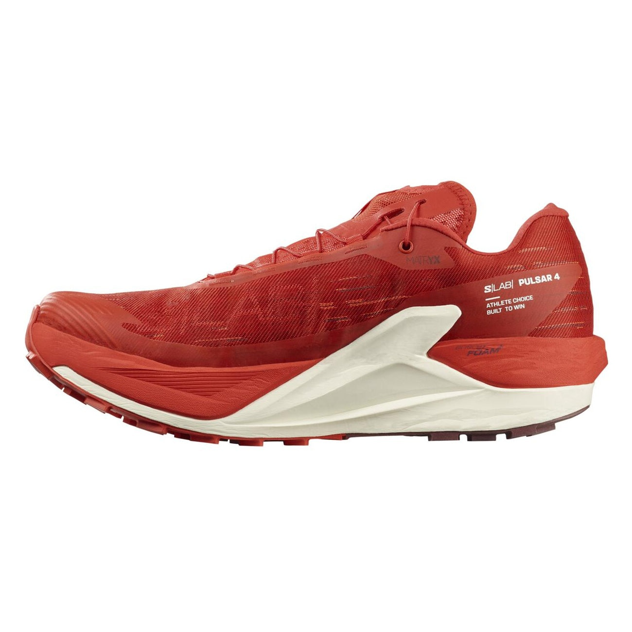 Salomon S/Lab Pulsar 4 | Fiery Red / Vanilla Ice / Andorra | Unisex