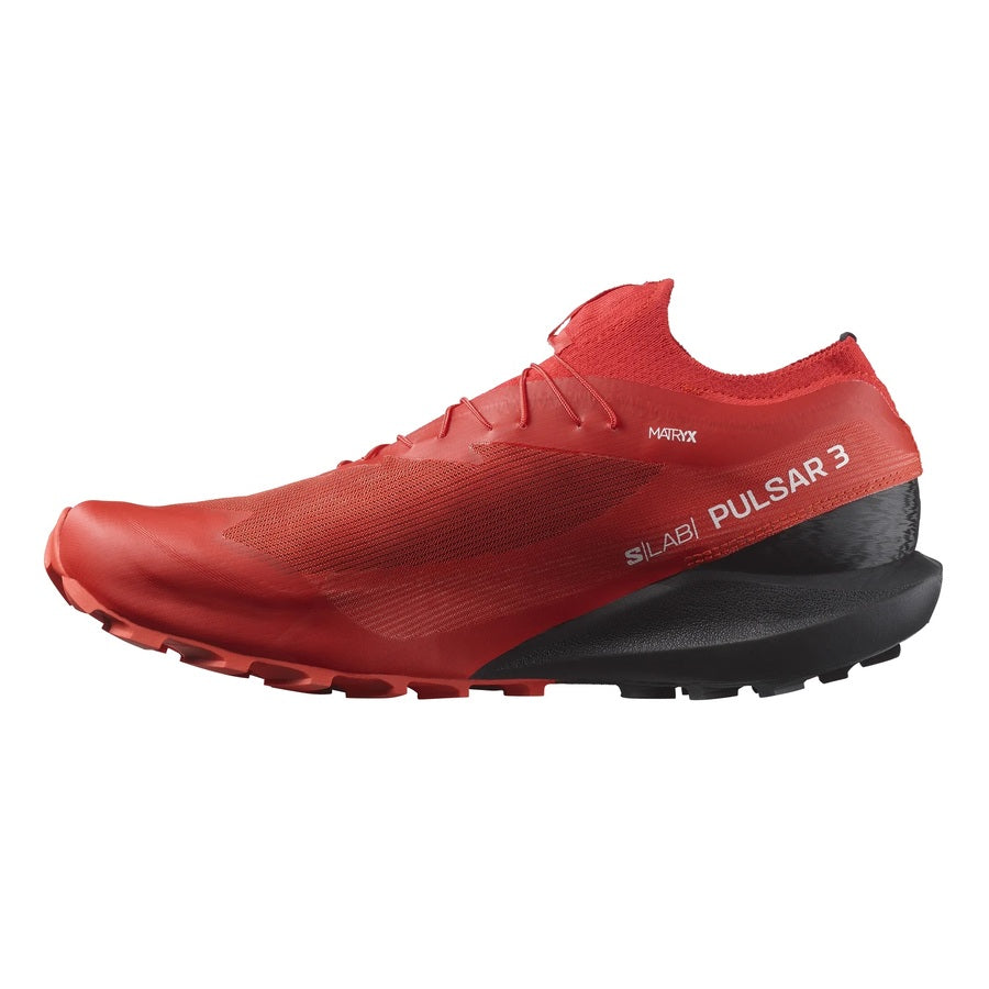 Salomon S/Lab Pulsar 3 | Fiery Red / Fiery Red / White | Unisex