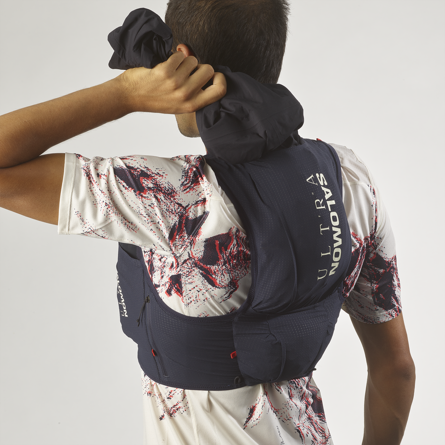 Salomon S/Lab Ultra 10 Pack | Night Sky / Fiery Red / Vintage Khaki | Unisex