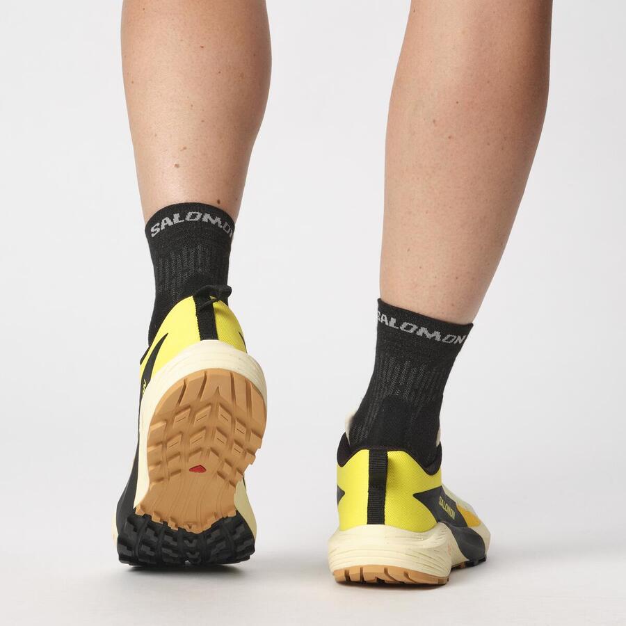 Salomon Sense Ride 5 | Vanilla Ice / Sulphur Spring / Black | Womens