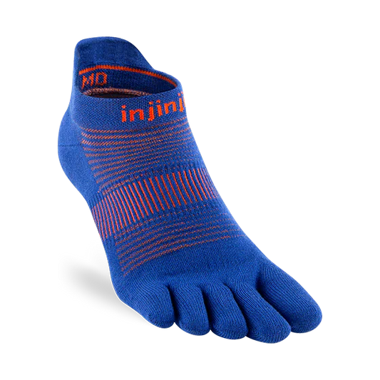 Injinji Run Sock | Lightweight | No Show | Sapphire