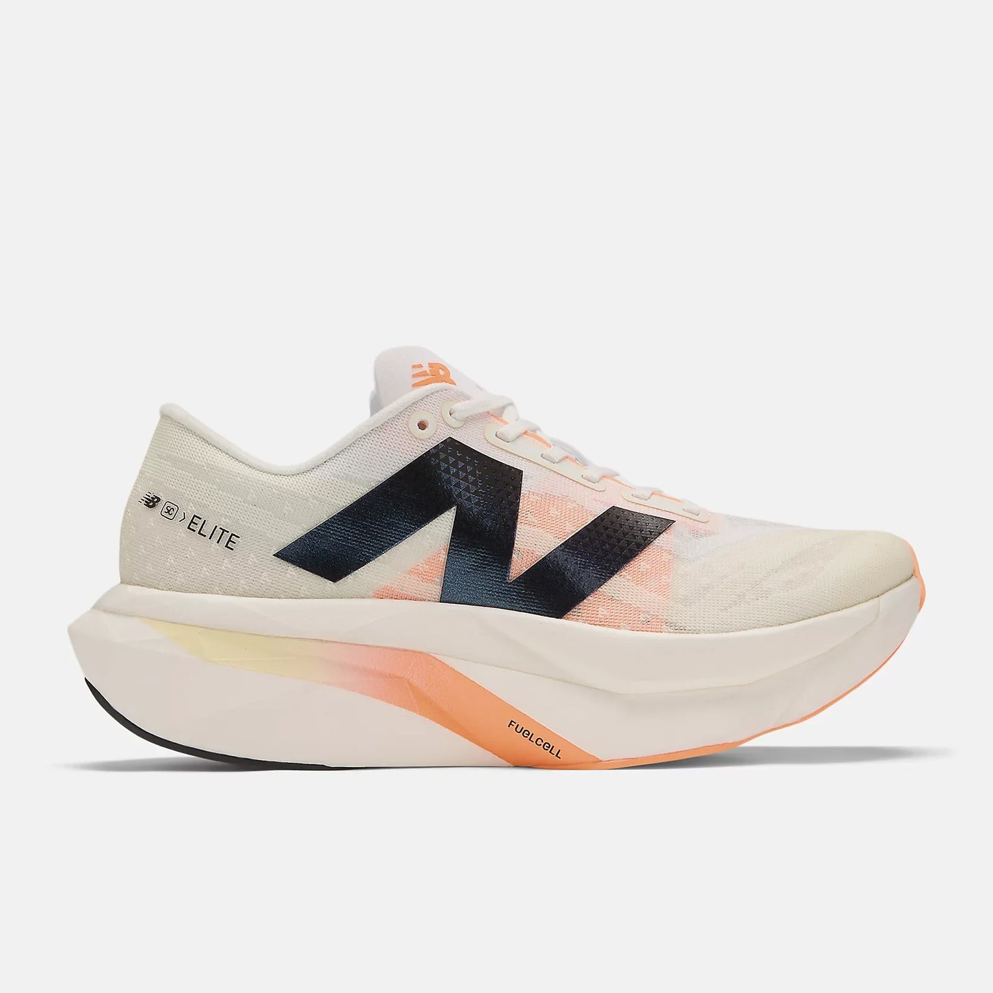 New Balance Women's Fuel Cell Super Comp Elite v4 - White/Angora/Hot Mango