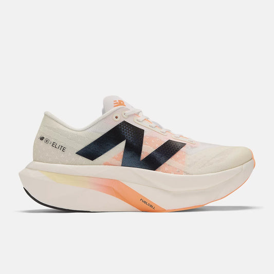 New Balance Women's Fuel Cell Super Comp Elite v4 - White/Angora/Hot Mango