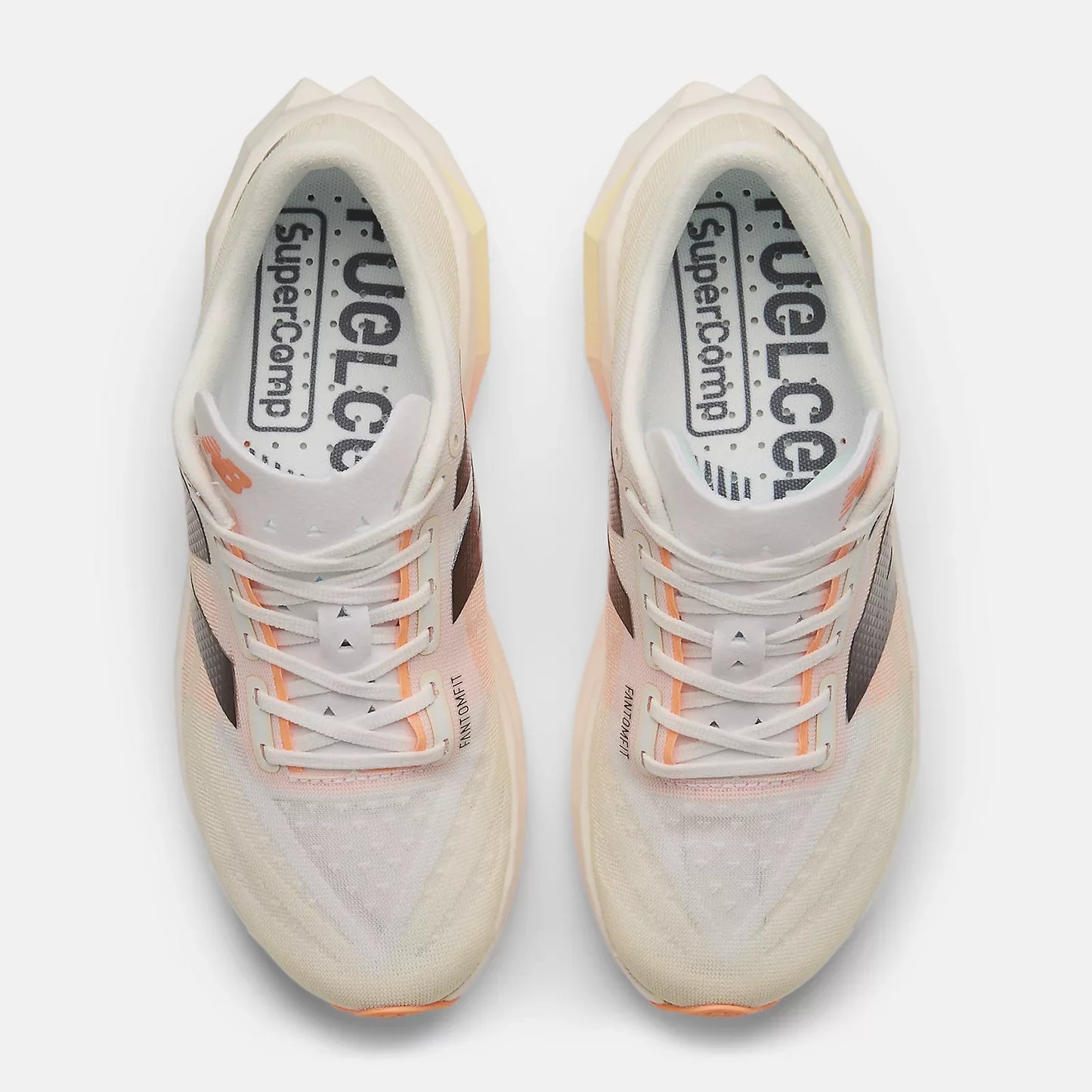 New Balance Women's Fuel Cell Super Comp Elite v4 - White/Angora/Hot Mango