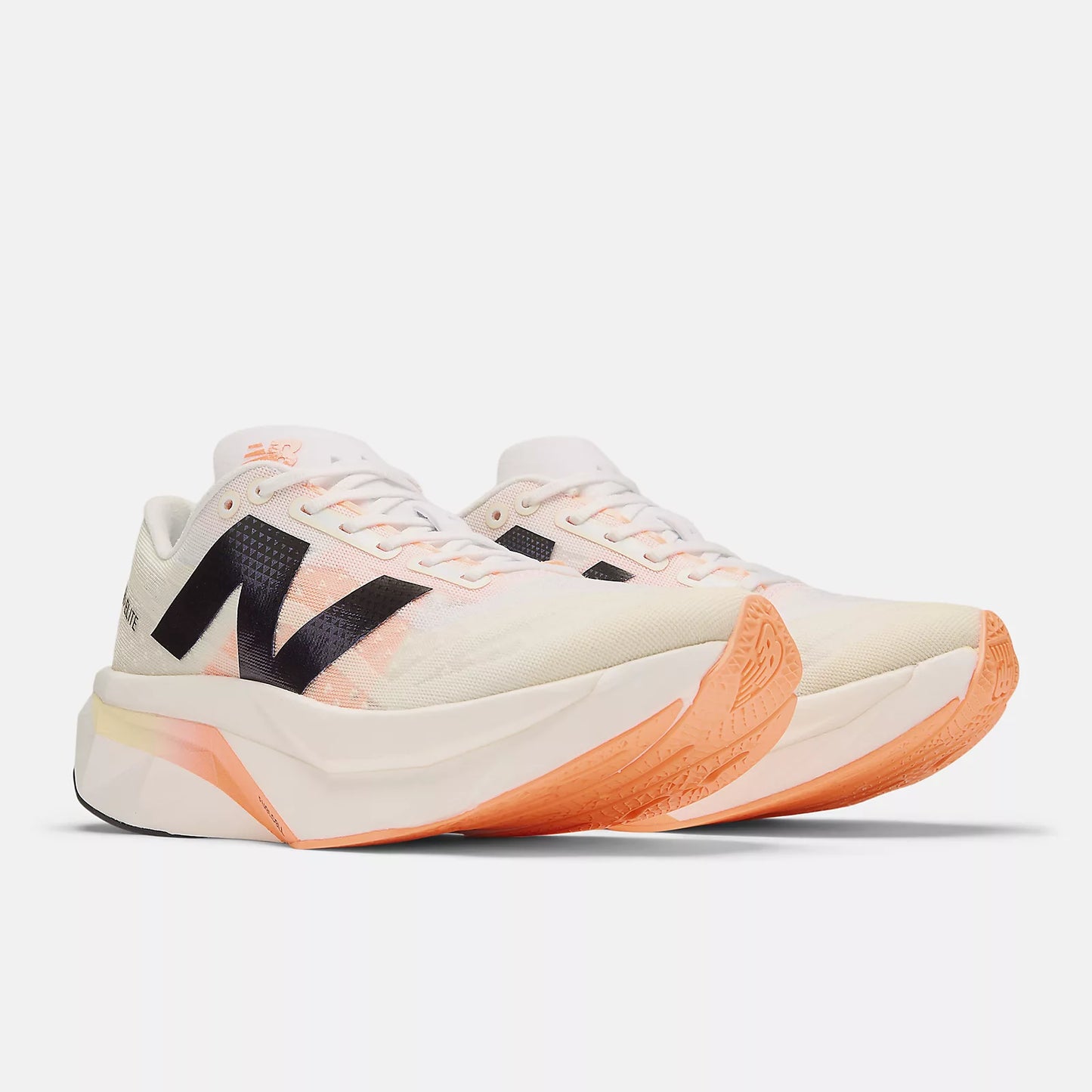 New Balance Women's Fuel Cell Super Comp Elite v4 - White/Angora/Hot Mango