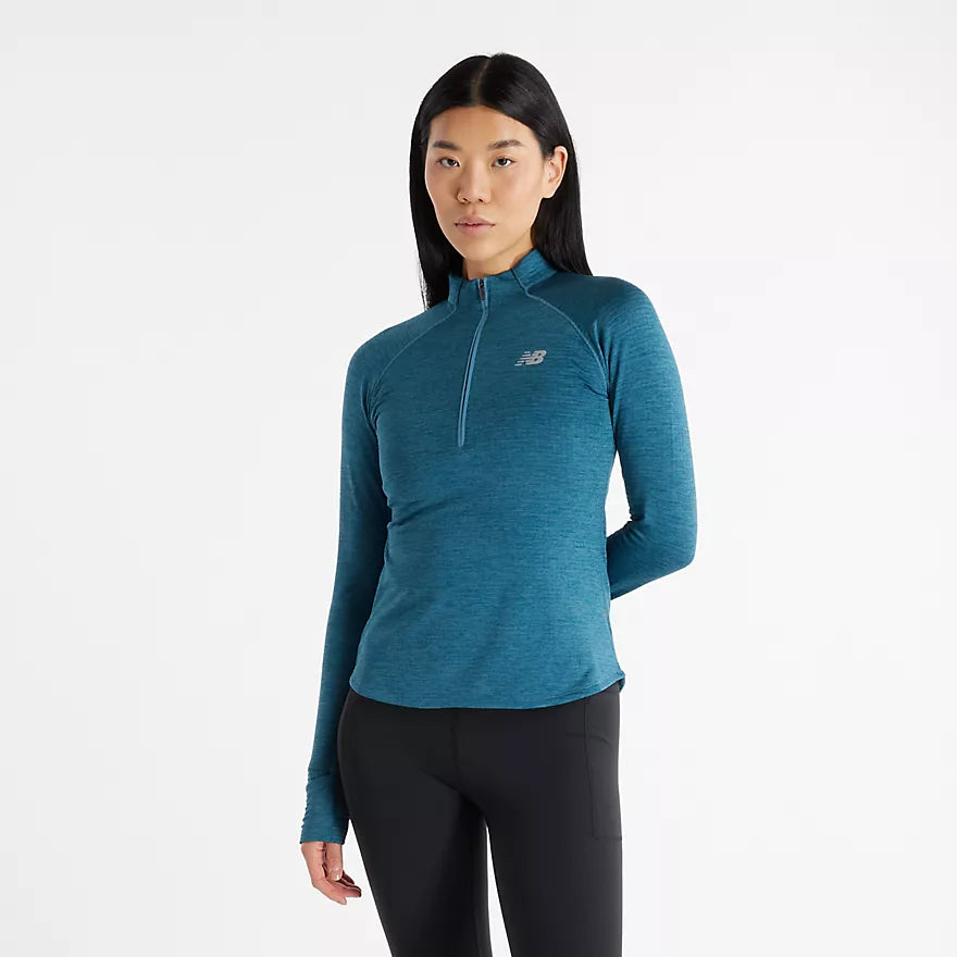 New Balance Women's Athletics Heat Grid 1/2 Zip